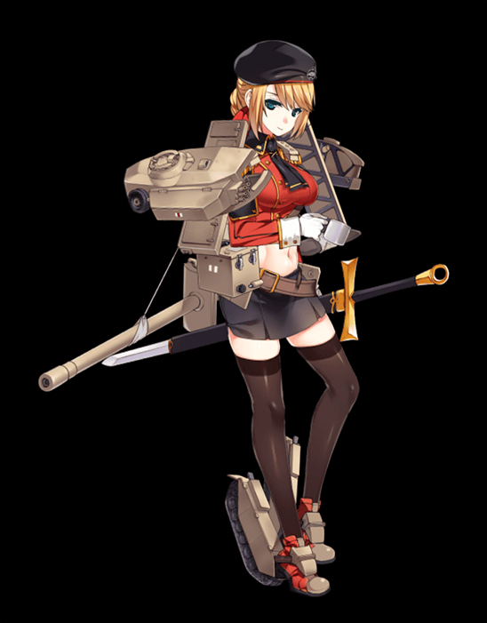 Centurion Mk.III illustration captured from her Live2D